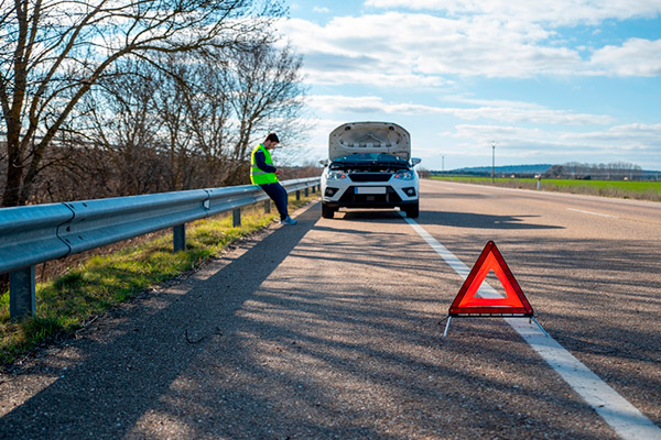 Cobertura de asistencia en carretera coche alquilado