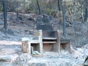 Fuego en el campo