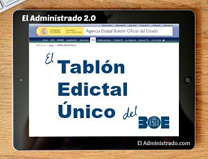 Tablón Edictal Único